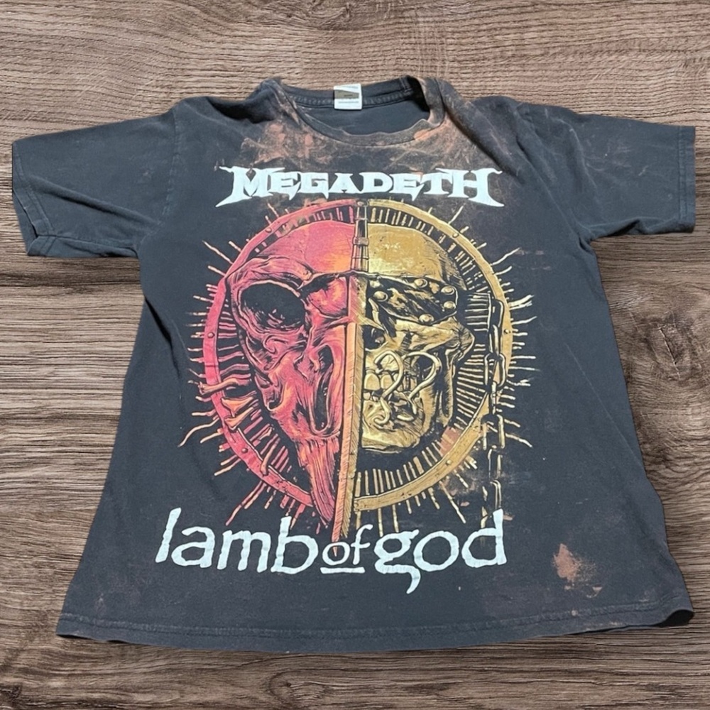 Lamb of God Megadeth Graphic Tee